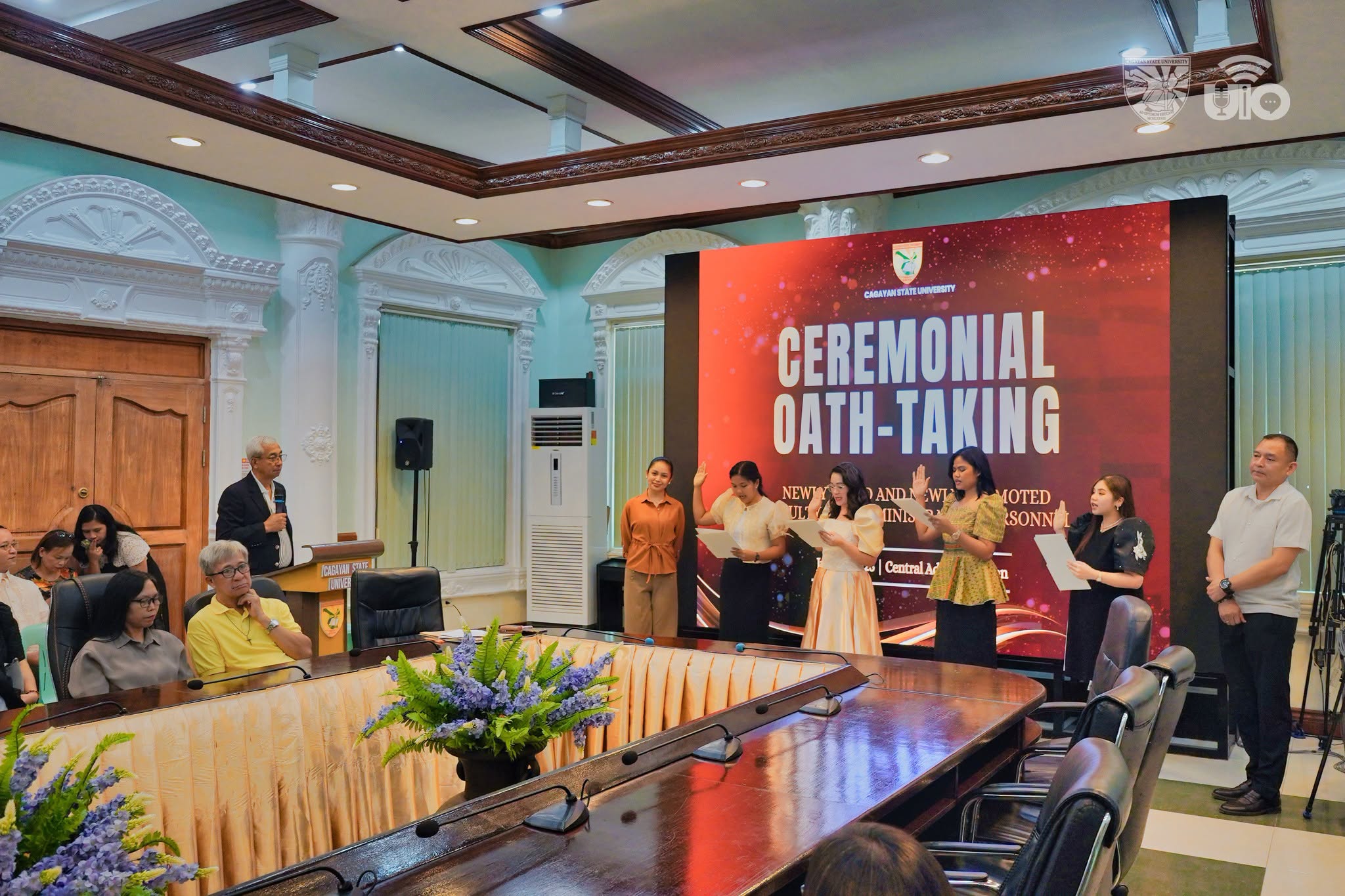 OIC PRESIDENT IBAÑEZ ADMINISTERS OATH TO 89 NEWLY HIRED AND PROMOTED CSU EMPLOYEES photo 22